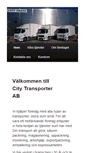 Mobile Screenshot of citytrans.se